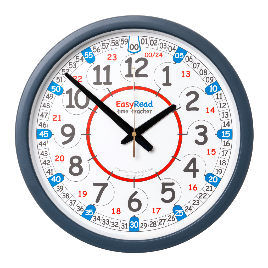 Classroom Wall Clock Learn to Tell the Time Clocks from ERTT
