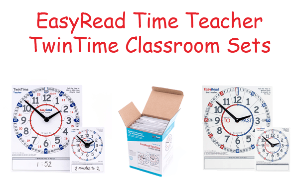 See our EasyRead TwinTime Classroom Sets in action!