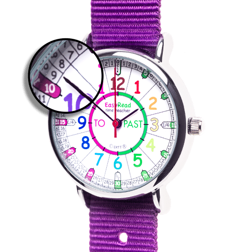 Time Teaching Wrist Watch Past and To Time Teaching Method