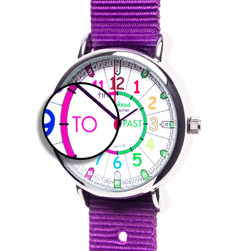 Time teacher watch closeup EasyRead Time Teacher