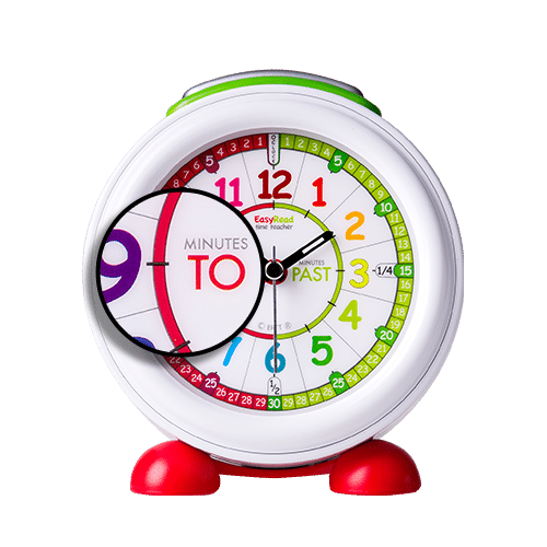 Learn to tell the time alarm clock EasyRead Time Teacher