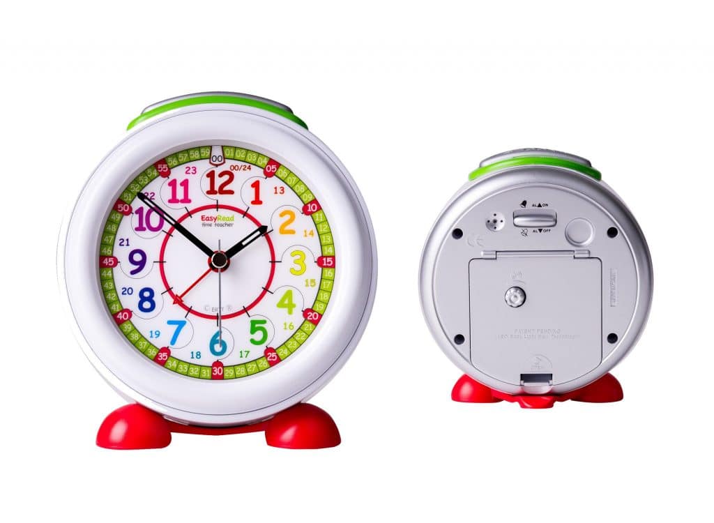 Front and rear children's alarm clock