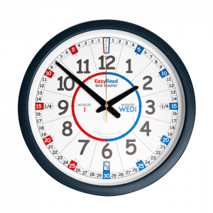 welsh language time teaching clock