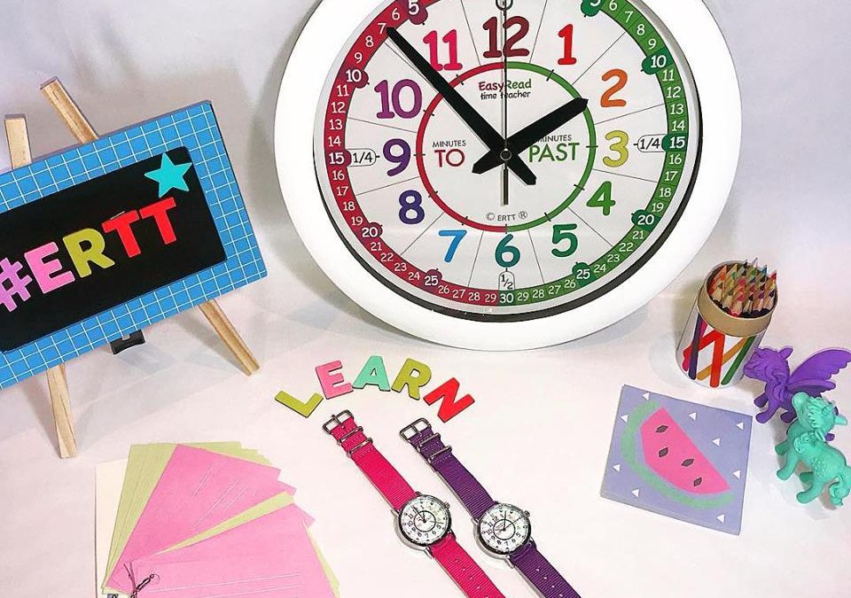 Time telling assistance for dyslexic children