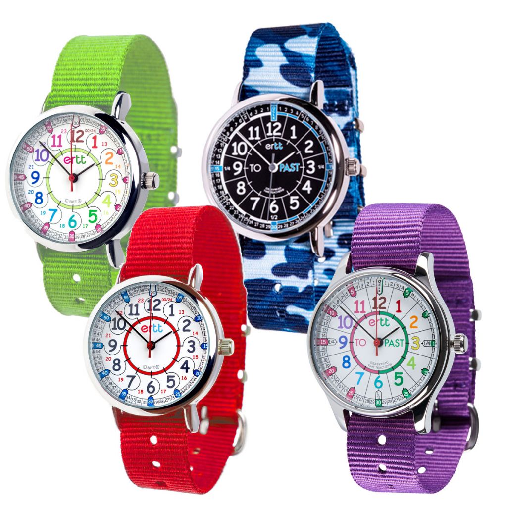Time Teaching Watches ERTT Clocks and Watches