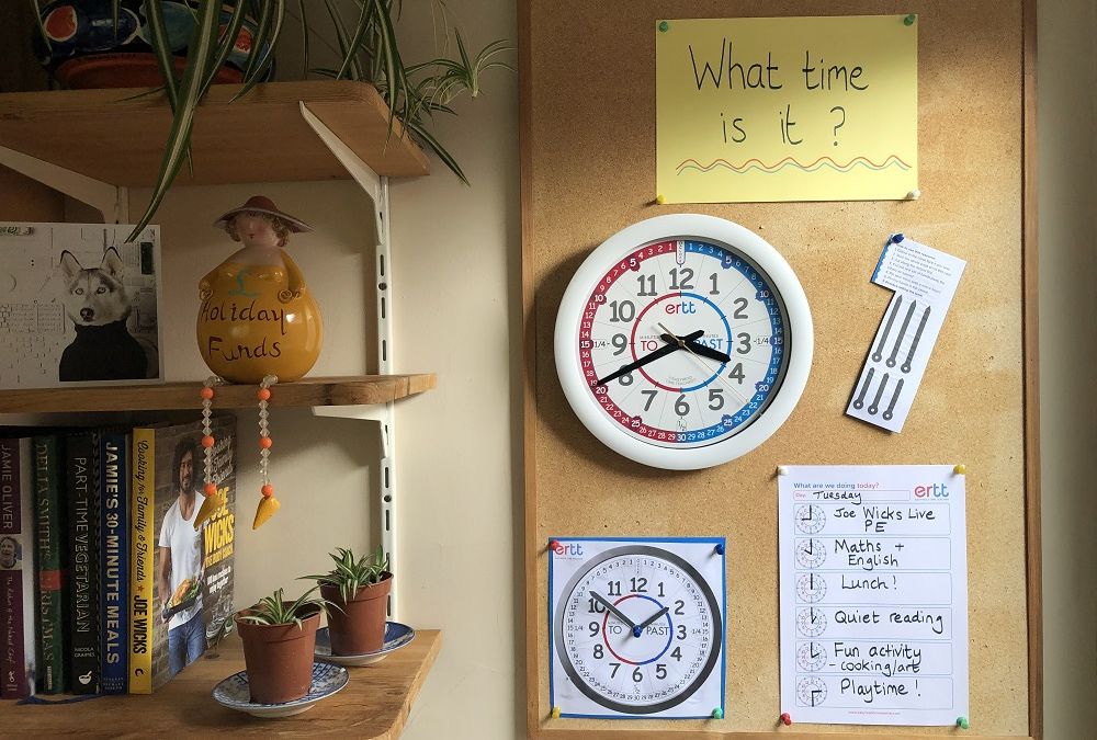 Home Schooling? Try Tackling Time Teaching