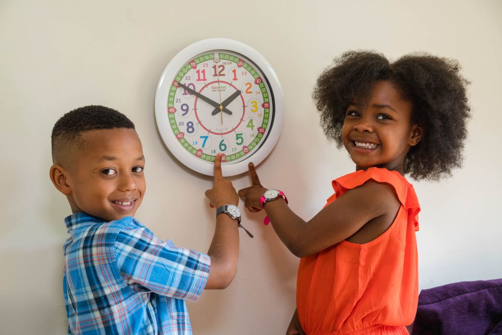 time teaching wall clocks