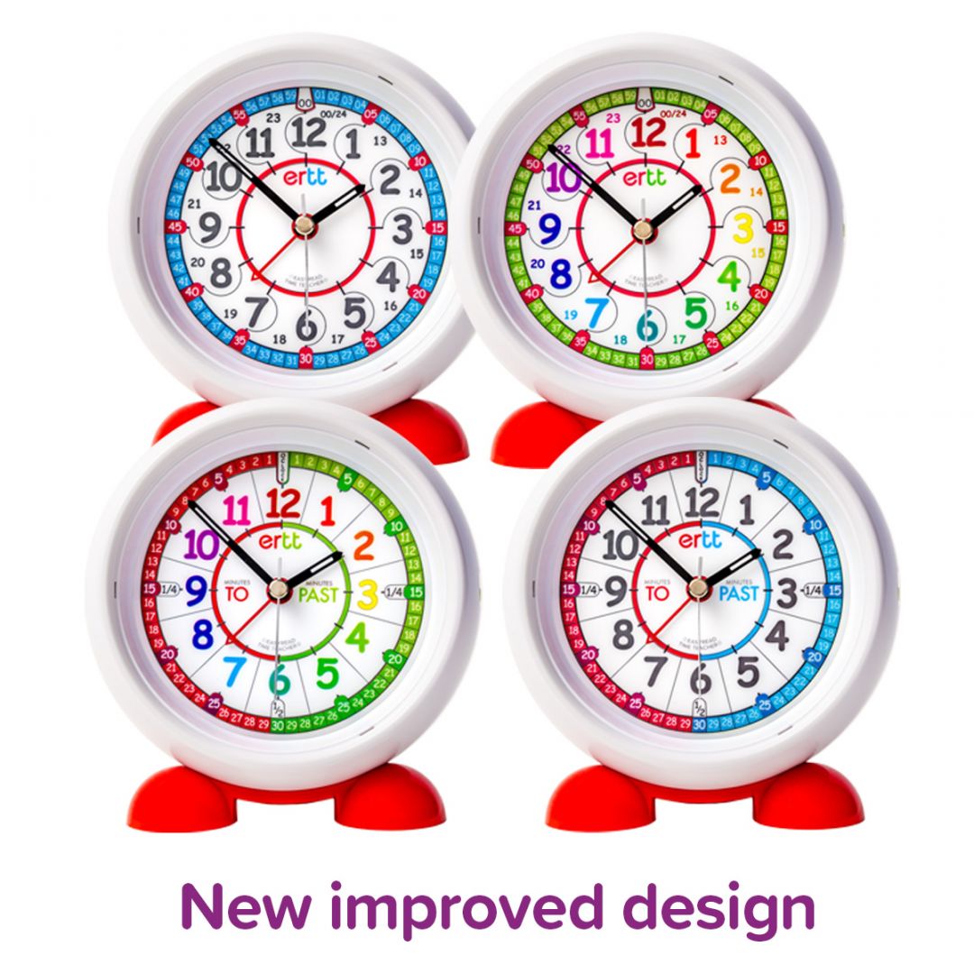 Introducing our brand new time teaching alarm clocks EasyRead Time