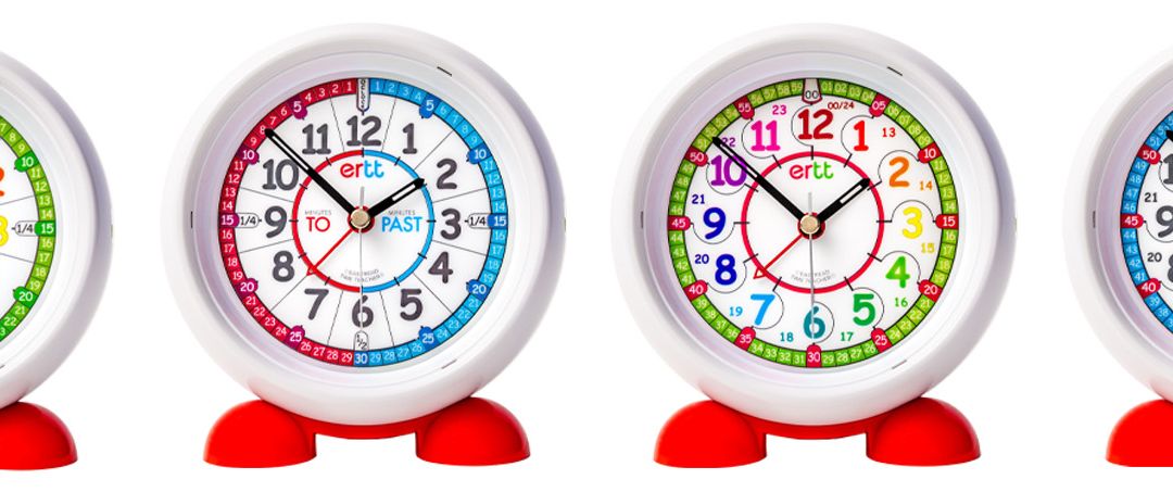 Introducing our brand new time teaching alarm clocks