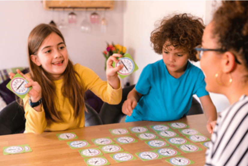 Teaching time games to make learning a breeze