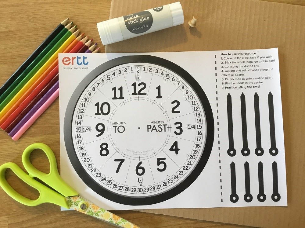 time teaching games - free resources